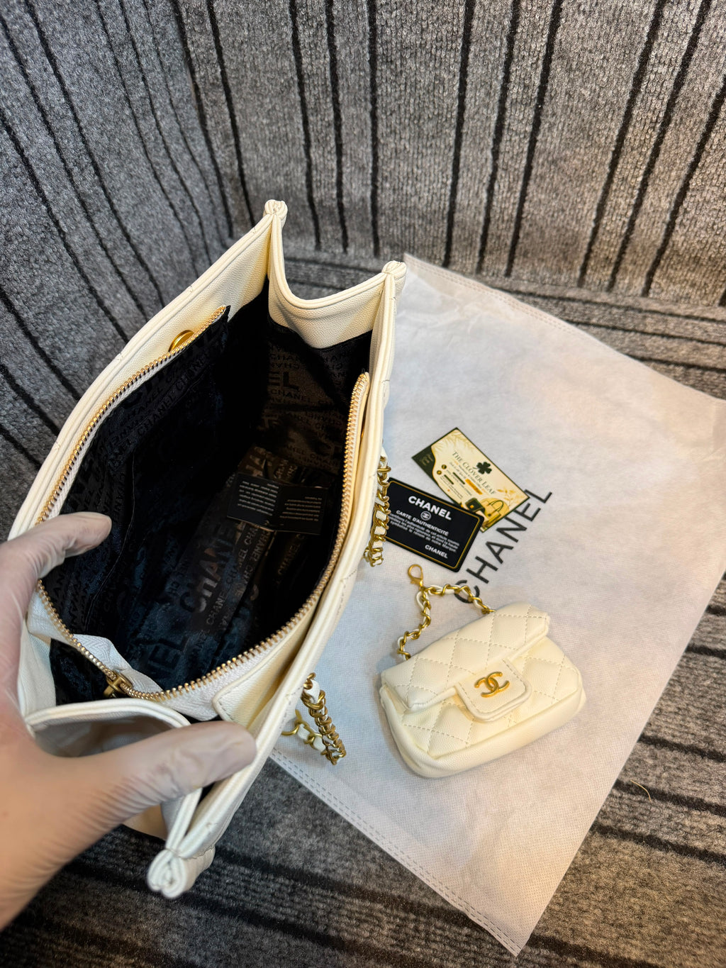Chanel GST Quilted Tote