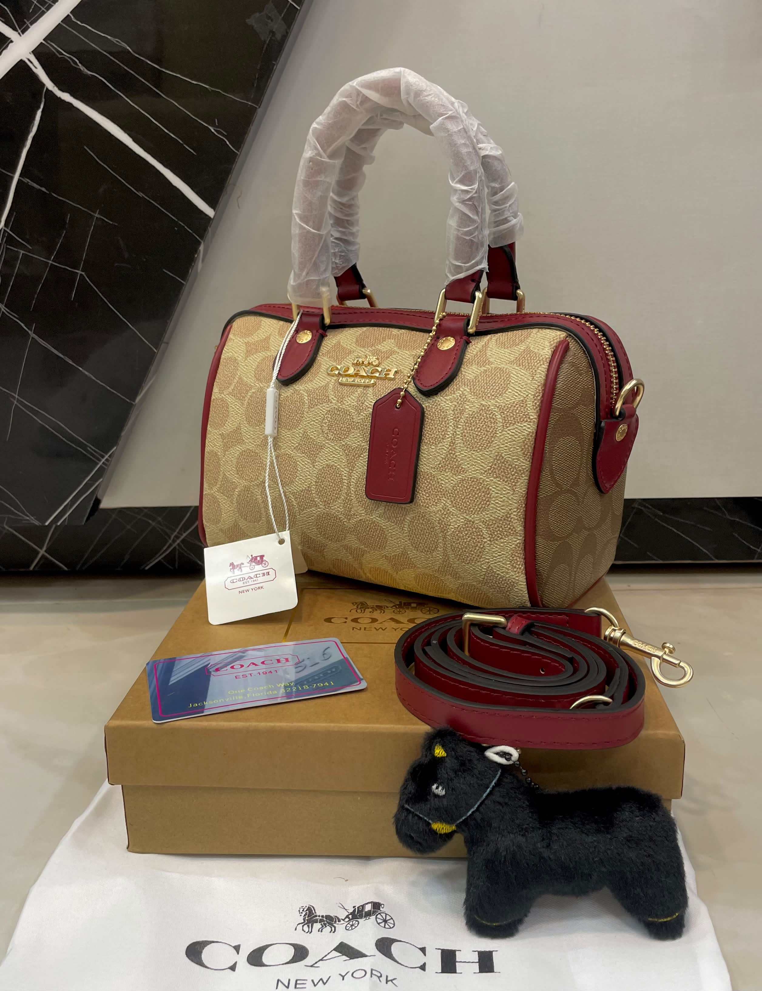 Coach Rowan Boston Bag
